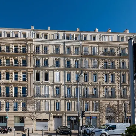 A 50M Et Face A La Mer, Proche Vieux Port -4 A 5 Pers - Classe 4 Etoiles - 80M2 Marselha Exterior foto